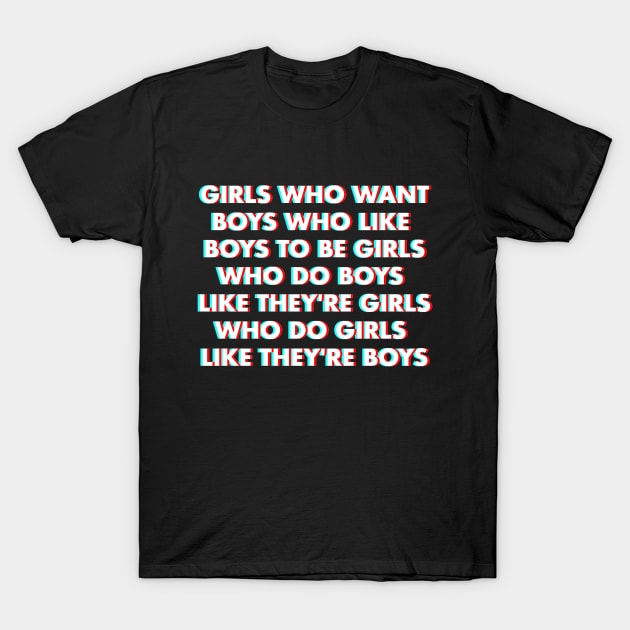 Girls And Boys T-Shirt by cranky store